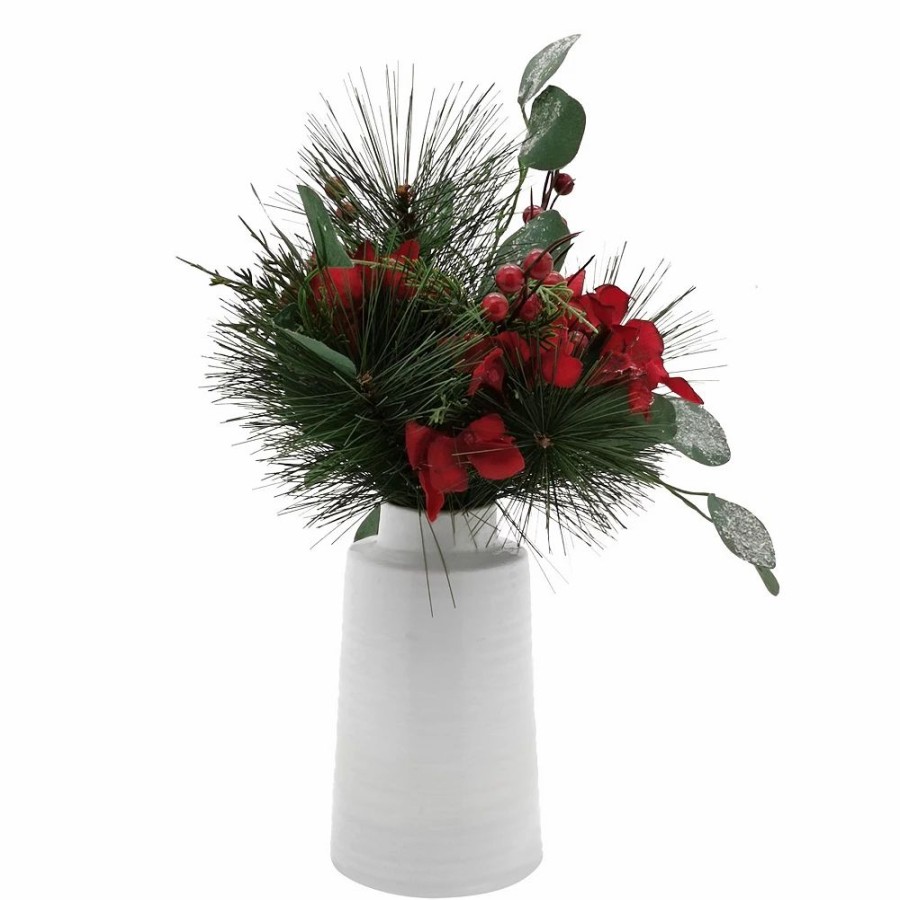 * St. Nicholas Square Artificial Floral Arrangement Table Decor | Artificial Flowers & Plants