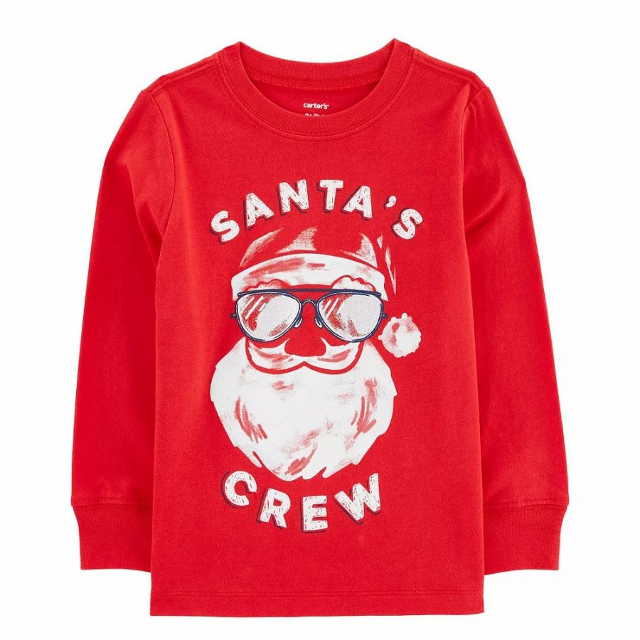 * Toddler Boy Carter'S Christmas Graphic Tee | Tops