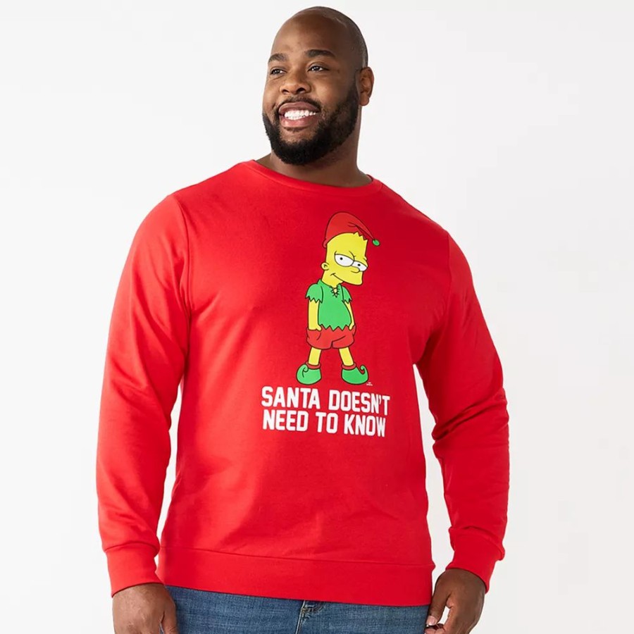 * Big & Tall Celebrate Together Holiday Sweatshirt | Tops