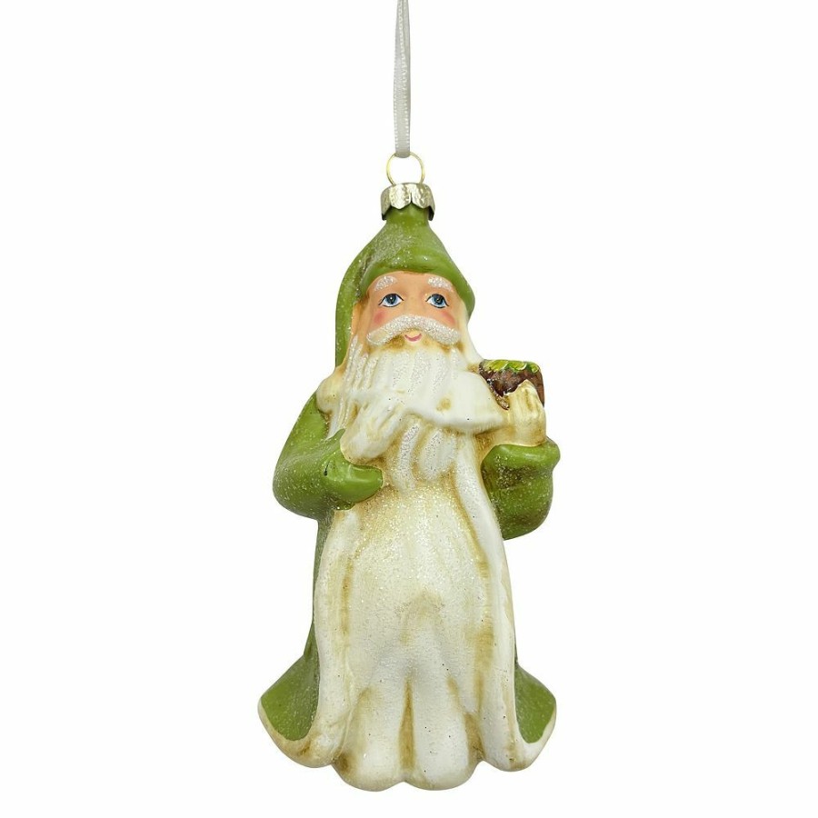 * St. Nicholas Square Santa Christmas Ornament | Decorative Accents