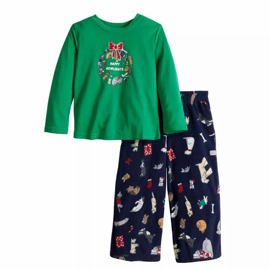 * Toddler Jammies For Your Families Happy Howlidays Pajama Set | Sleepwear