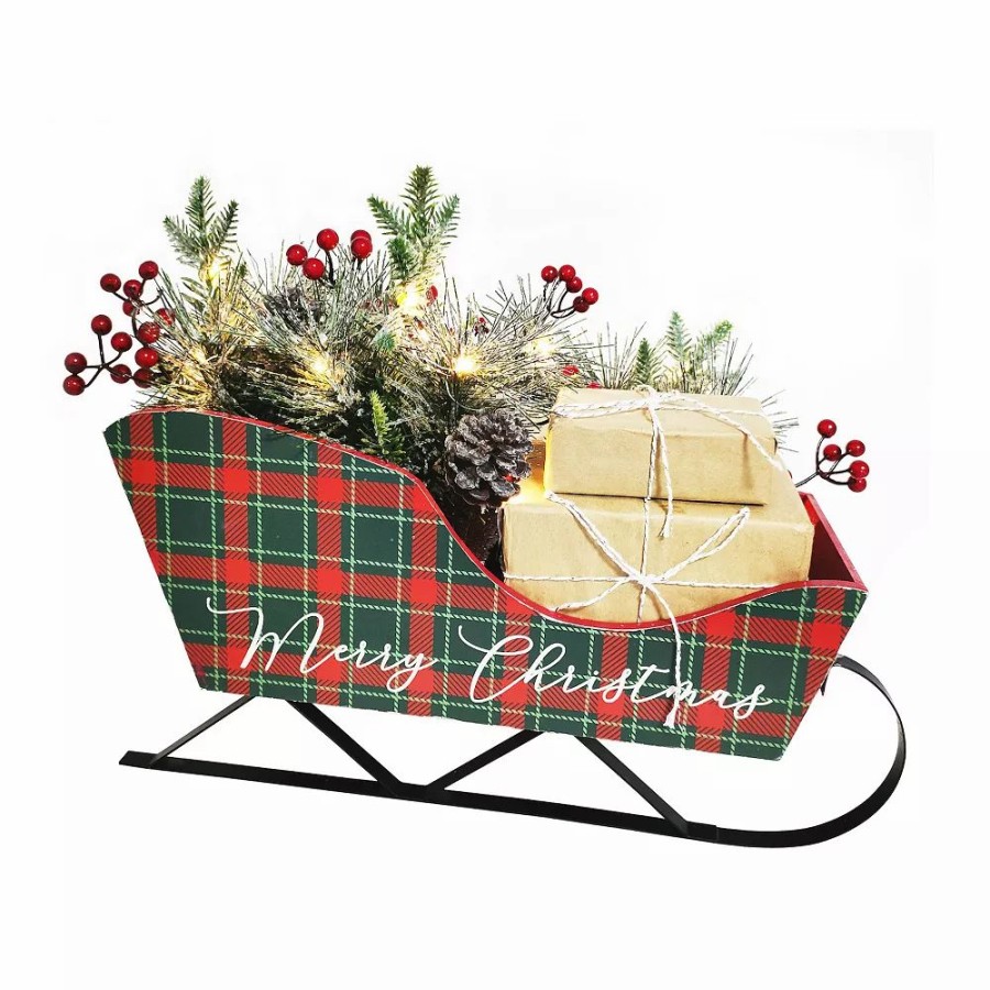 * St. Nicholas Square Led Sleigh Sitabout | Decorative Accents