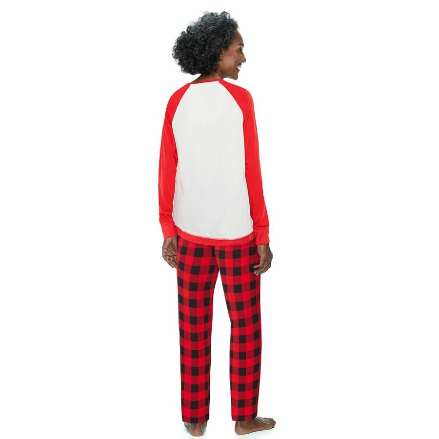 * Women'S Jammies For Your Families Beary Cool "Grandma Bear" Pajama Set By Cuddl Duds | Sleepwear