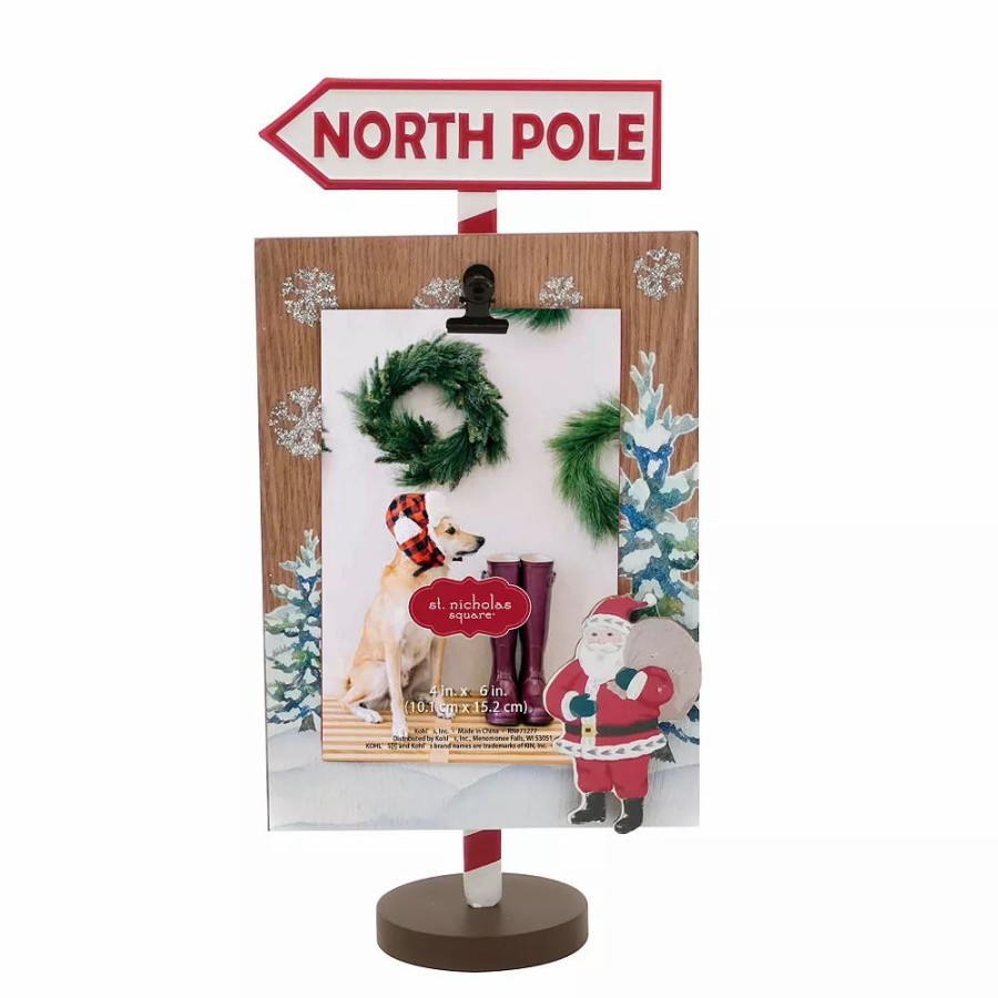 * St. Nicholas Square North Pole Photo Frame Repeat | Picture Frames & Photo Albums