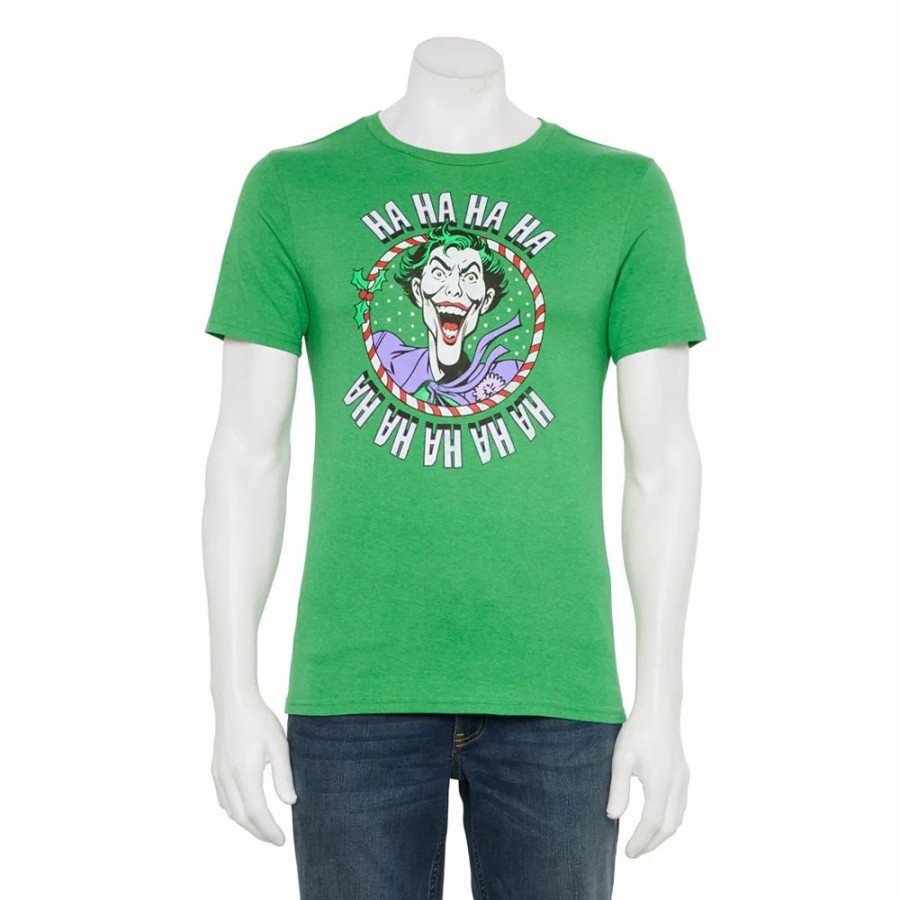 * Men'S Dc Comics Joker Holiday Tee | Tops