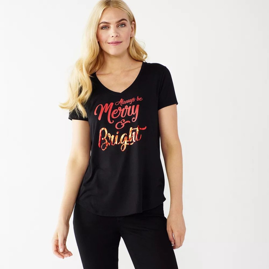 * Women'S Celebrate Together Holiday Tee | Tops