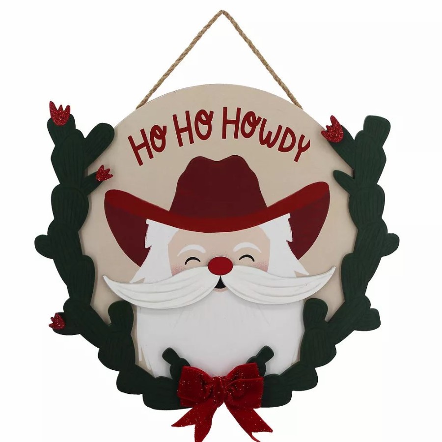 * St. Nicholas Square Ho Ho Howdy Wall Decor | Wall Decor