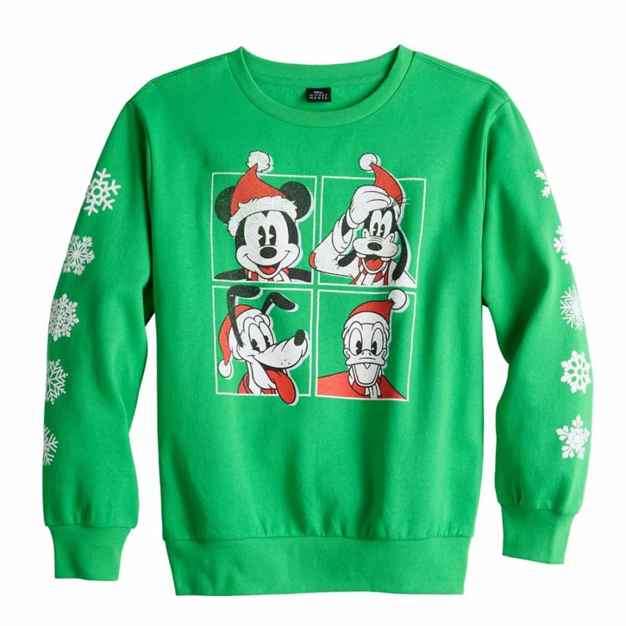 * Disney'S Mickey Mouse & Friends Boys 8-20 Celebrate Together Sweatshirt | Tops