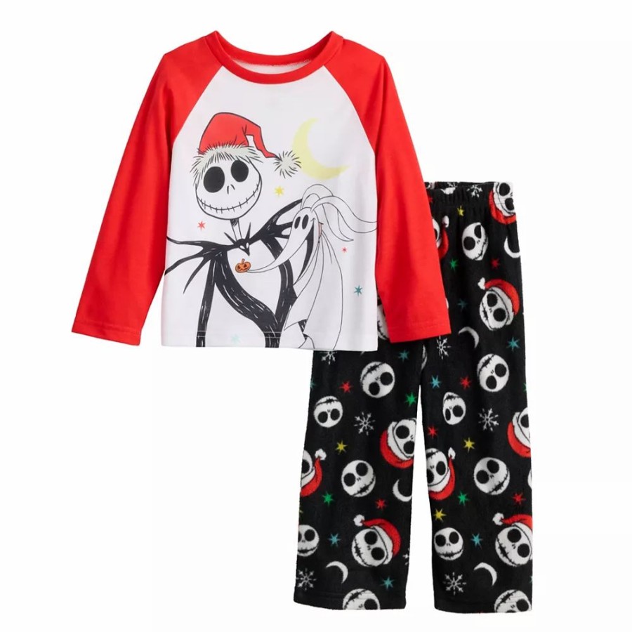 * Boys 4-20 Jammies For Your Families The Nightmare Before Christmas Pajama Set | Sleepwear