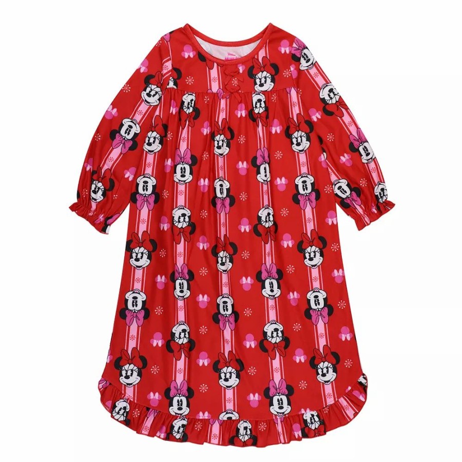 * Disney'S Minnie Mouse Girls 4-8 "Lovely Fun Minnie" Nightgown | Sleepwear