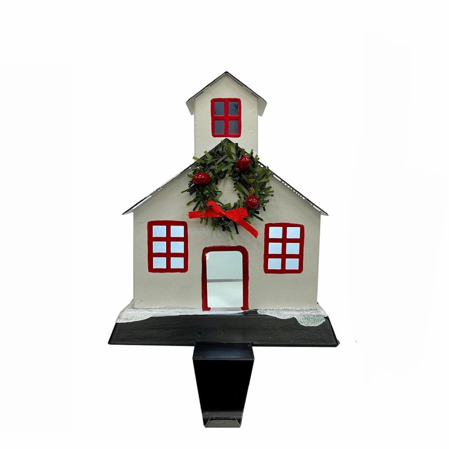 * St. Nicholas Square Led House Stocking Holder | Decorative Accents