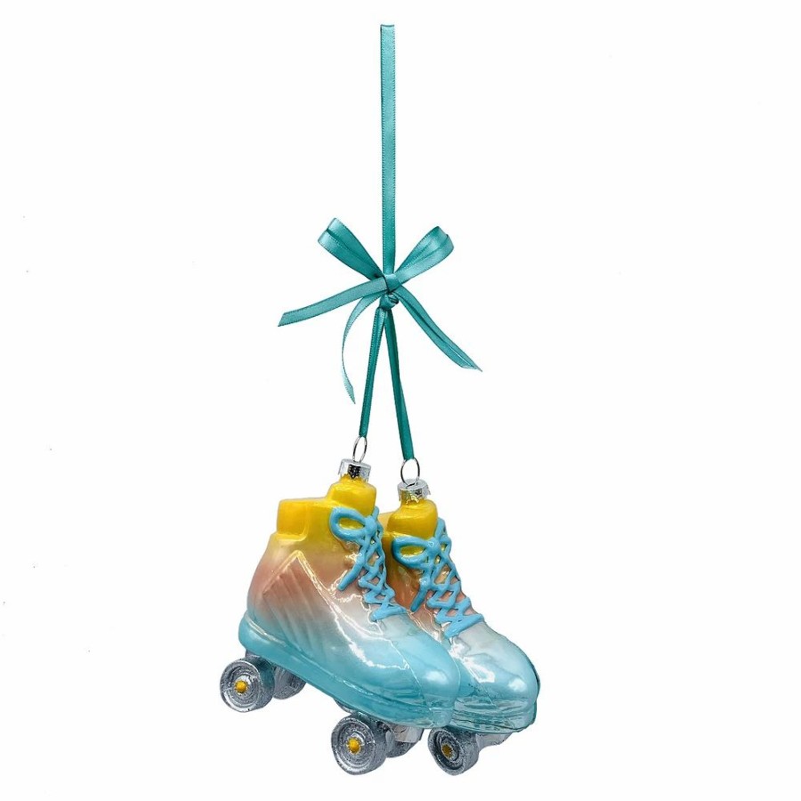 * St. Nicholas Square Roller Skates Christmas Ornament | Decorative Accents