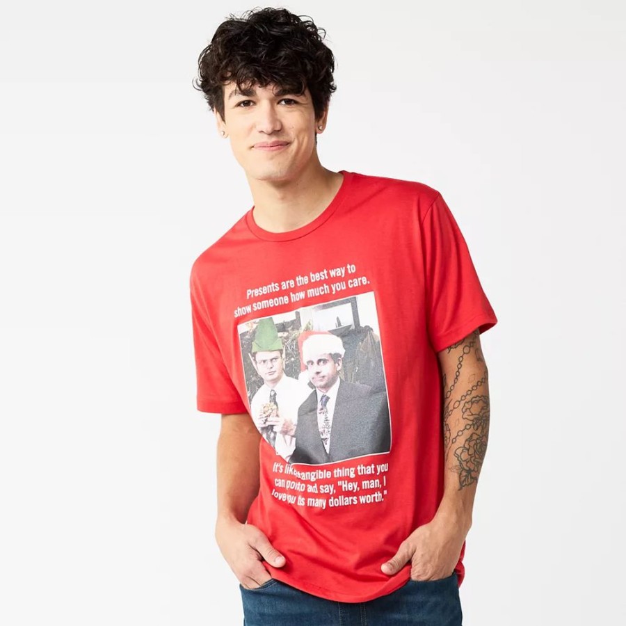 * Men'S Holiday Character Tees | Tops