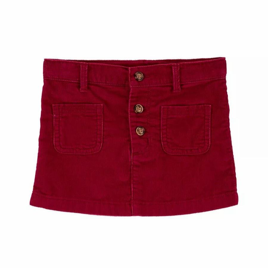 * Toddler Girls Carter'S Corduroy Skirt | Bottoms