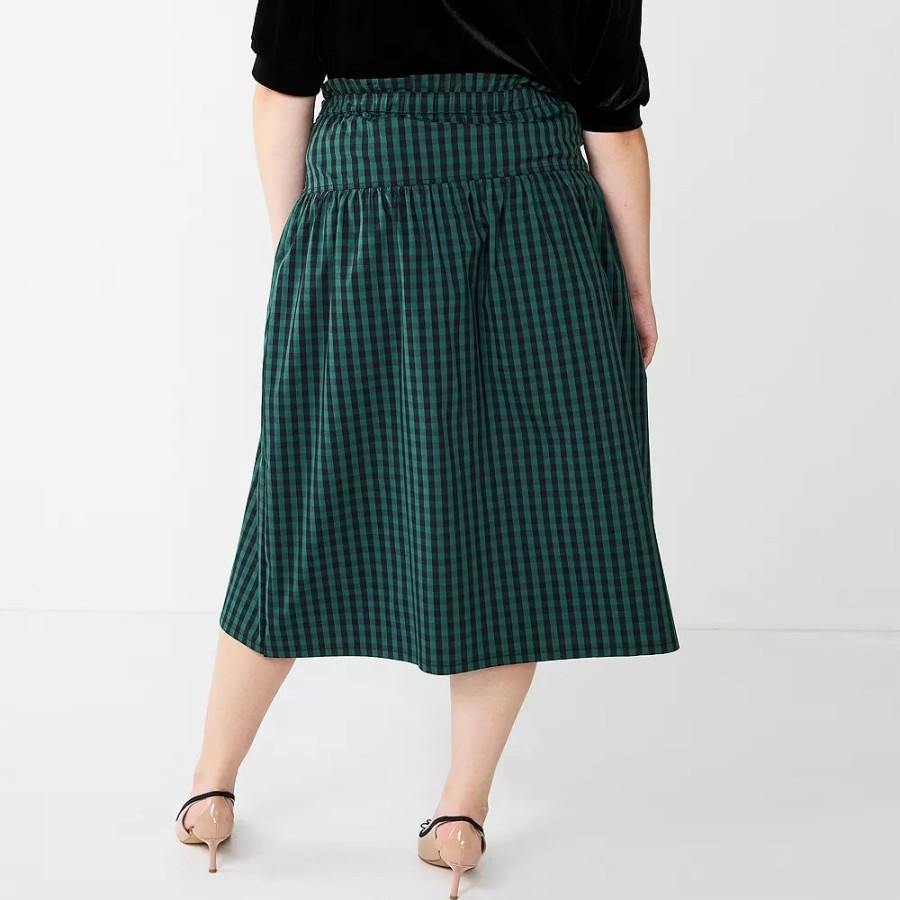 * Plus Size Draper James Rsvp Paperbag Waist Skirt | Bottoms