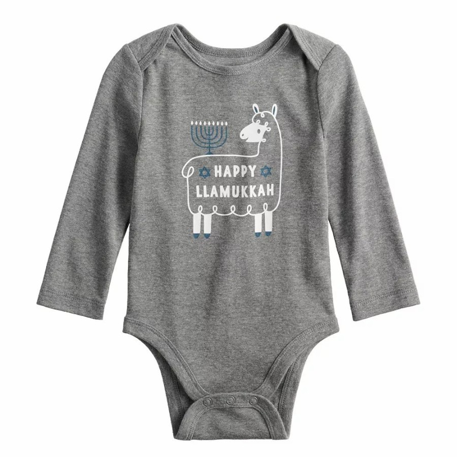 * Baby Jumping Beans Holiday Long-Sleeve Bodysuit | One-Piece